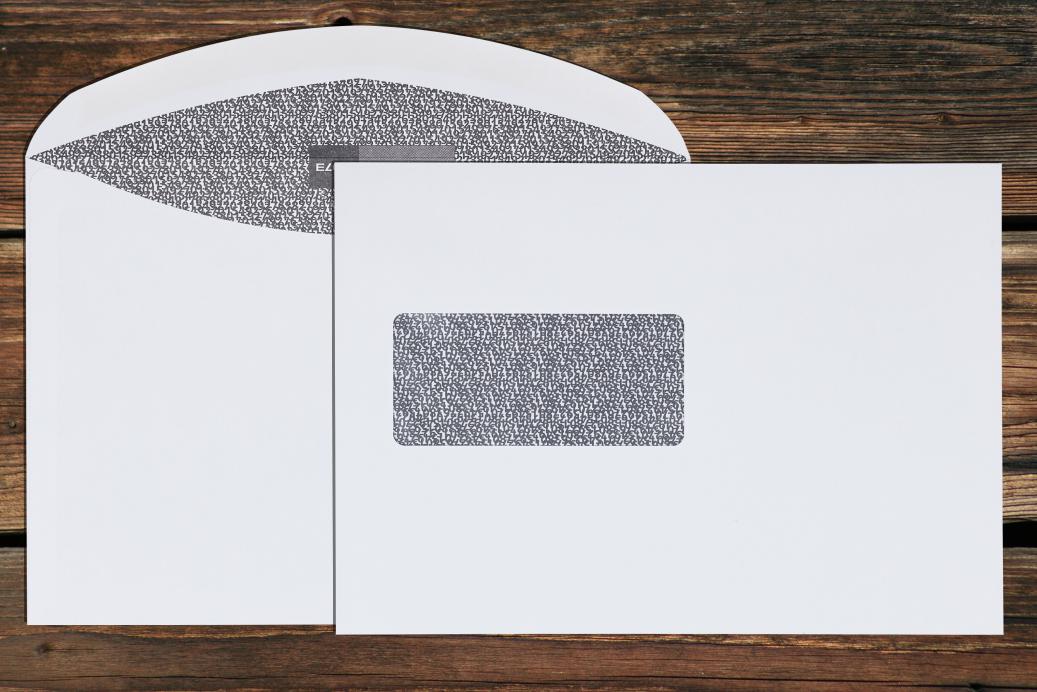 Kuvertierhüllen mit Fenster C5 162x229 mm Nassklebend Hochweiss 100 g/qm